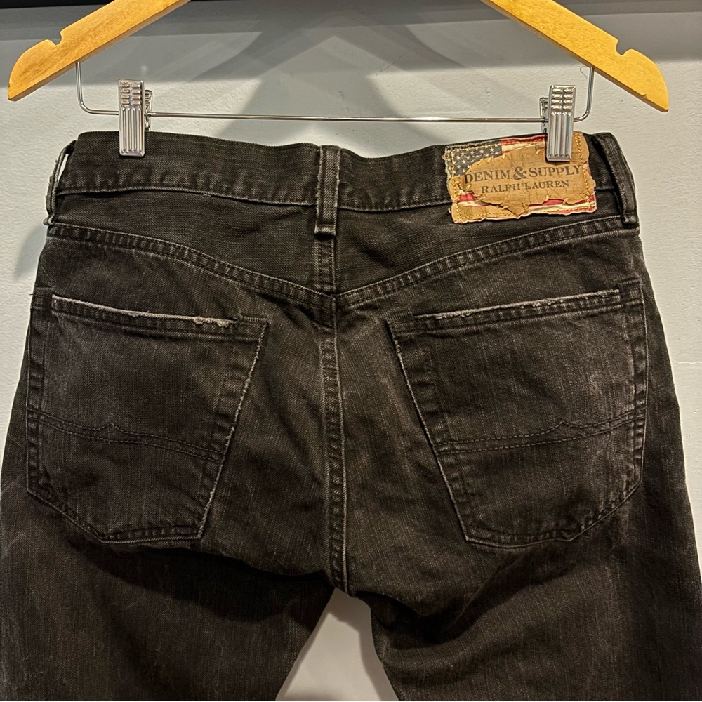 Denim & Supply Ralph Lauren Black Slim Jeans - Picture 3 of 9